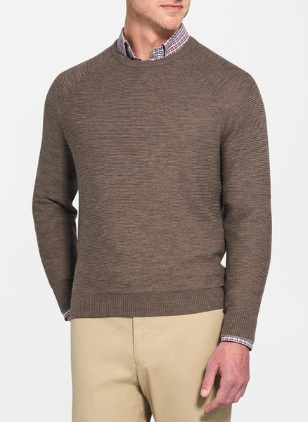 Peter Millar | Raglan Crew w/ Suede Elbow Patches